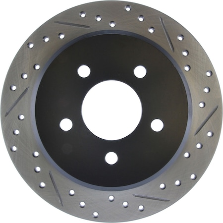 Centric Parts Sport Drilled/Slotted Brake Rotor, 127.65052L 127.65052L